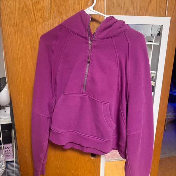 lululemon athletica Women's Magenta Hoodie - Picture 2 of 2